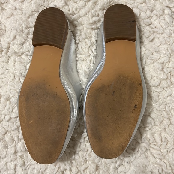 Silver metallic BP mules - Picture 2 of 6